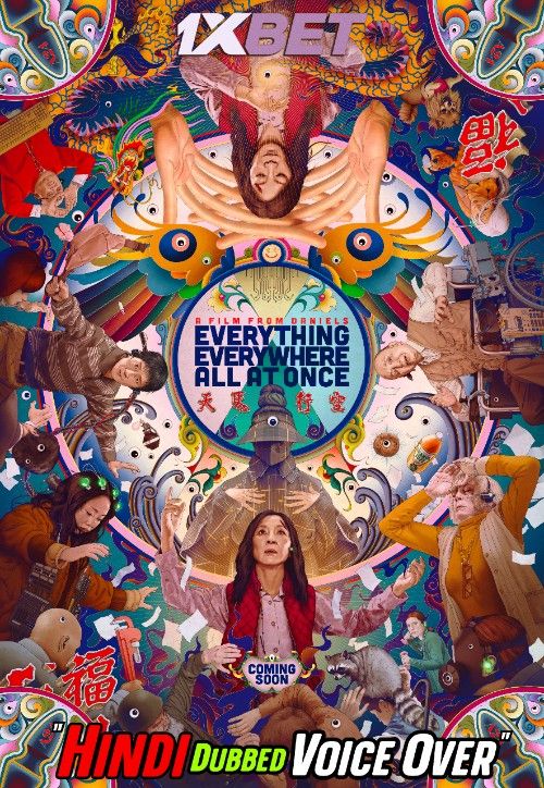 poster of Everything Everywhere All at Once (2022) Hindi [Voice Over] Dubbed CAMRip